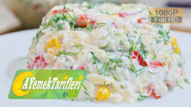 Yoğurtlu Arpa Şehriye Salatası Nasıl Yapılır? | Yoğurtlu Arpa Şehriye Salatası Tarifi