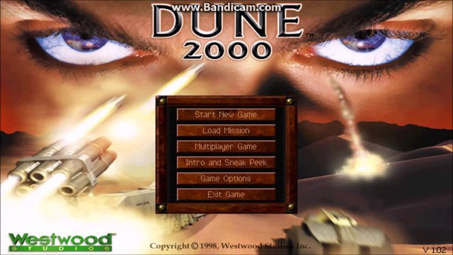 I love Old computer games - Dune 2000 Atreides Mission 1 - Version 1