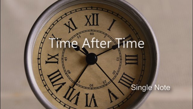 Eva Cassidy - Time After Time (Single Note Cover)
