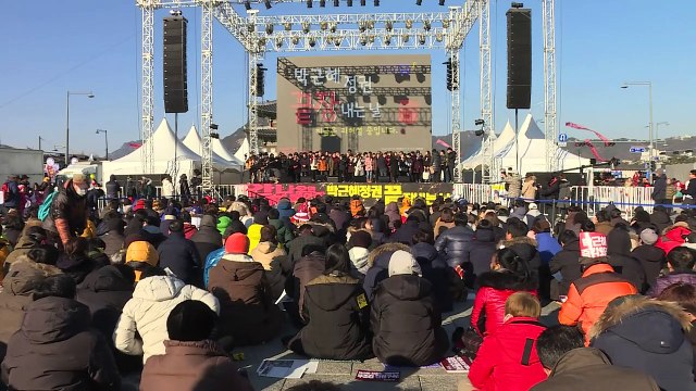 South Korea protests take on celebratory mood after Park ouster
