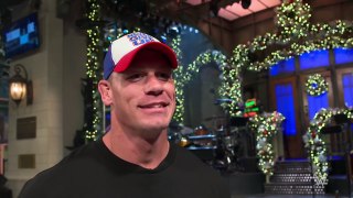 John Cena feels the pressure of hosting 
