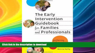 PDF The Early Intervention Guidebook for Families and Professionals: Partnering for Success