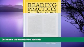 Pre Order Reading Practices for Deaf Learners
