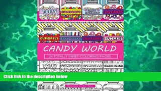 Audiobook Candy World Coloring Book: 24 Totally Sweet Coloring Pages Dani Kates On CD