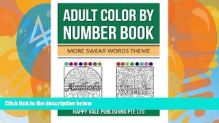 Pre Order Adult Color  By Number Book: More Swear Words Theme Happy Vale Publishing Pte Ltd mp3
