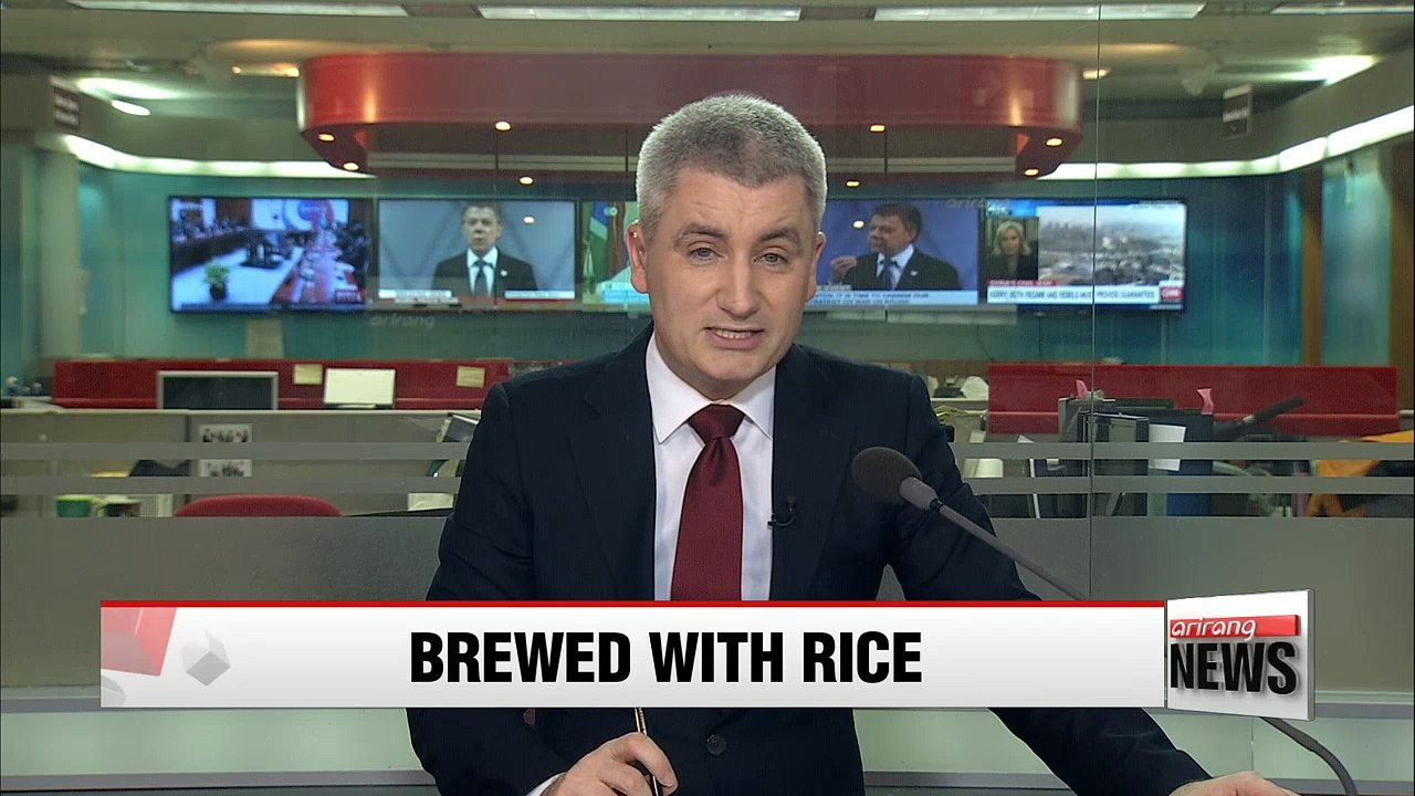 Korean researchers develop rice beer, giving local farmers a boost