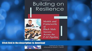 Pre Order Building on Resilience: Models and Frameworks of Black Male Success Across the P-20