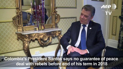 Santos: no guarantee of peace with ELN rebels by end of mandate