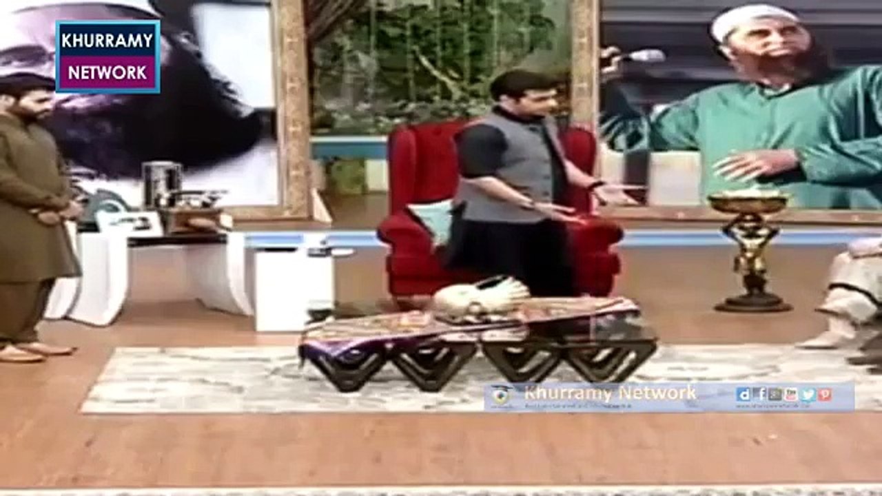 Waseem Badami badly crying on Junaid Jamshed’s Memories in Live Morning Show 2016