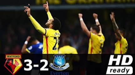 Watford vs Everton 3-2 - All Goals & highlights - 10.12.2016