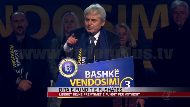 Dita e fundit e fushatës në Maqedoni - News, Lajme - Vizion Plus