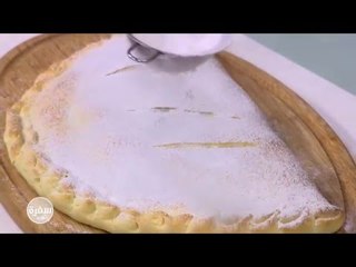 كالزوني حلو بالشيكولاتة والموز وكالزوني حادق  | سالي فؤاد