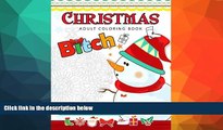 Pre Order Christmas adults Coloring Book Vol.3: Swear word and Mandala 18  (Swear Word Coloring