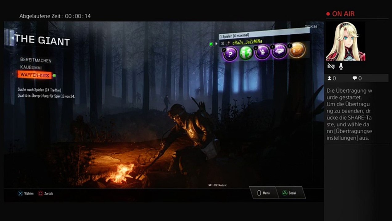 PS4-Live-Übertragung von cRaZy_JaZzMiNa