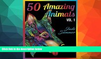 Pre Order 50 Amazing Animals: An Adult Coloring Book with Animal Mandala Designs and Stress