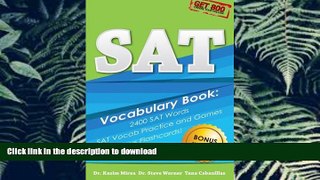 Pre Order SAT Vocabulary Book - 2400 SAT Words, SAT Vocab Practice and Games with Bonus