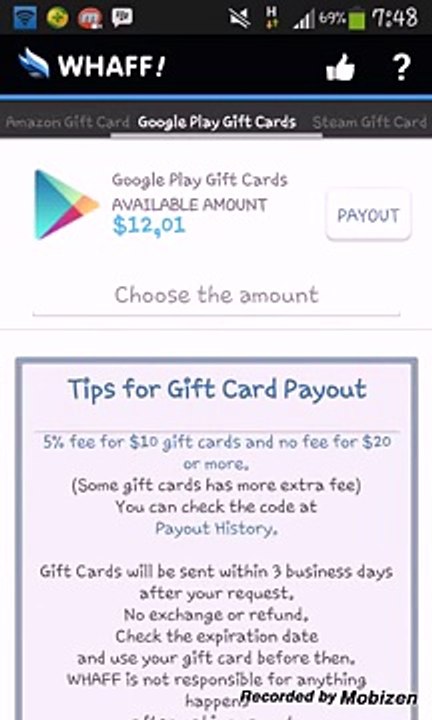 Google play gift card generator