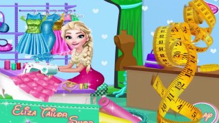 Frozen Elsa Tailor Shop - Disney Princess Elsa Games For Girls