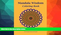 Price Mandala Wisdom: An Adult Coloring Book: 50 Stress Relief Mandala Designs Inspired by Nature,