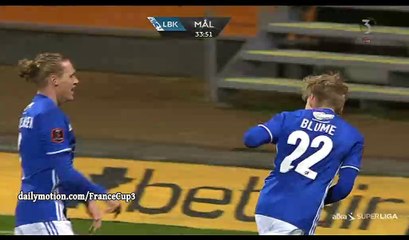 Bror Blume Goal HD - Lyngby 1-1 Silkeborg - 10.12.2016