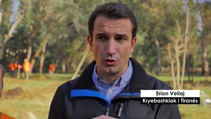 Скачать видео: Report TV - Erion Veliaj: Farka, parku i dytë i Tiranës, do mbjellim 2 mln pemë