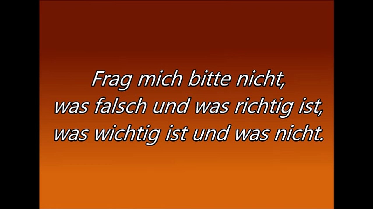 die Massiven Töne - das und dies (lyrics)