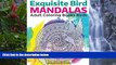 Buy Jupiter Kids Exquisite Bird Mandalas: Adult Coloring Books Birds (Bird Mandalas and Art Book