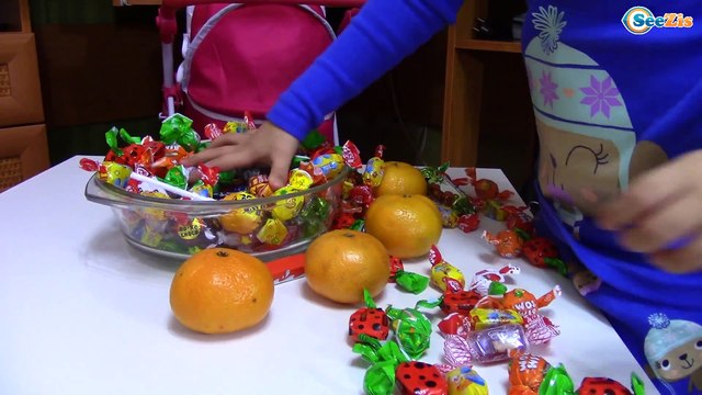 Bad Baby Santa Claus vs Yaroslava! Santa stolen Candy Christmas Prank Tiki Taki