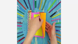A great colourful notebook to capture your creative thoughts! - 5 Minute Crafts