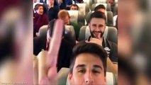 Brazilian Football Team Plane Crash Last Video Onboard  FilipeMachado  ForçaChape  Chapecoense(360p)