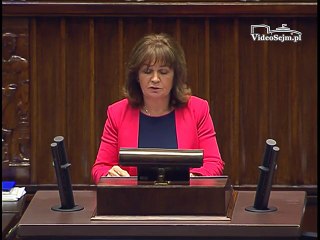 Poseł Małgorzata Zwiercan - Wystąpienie z dnia 30 listopada 2016 roku.