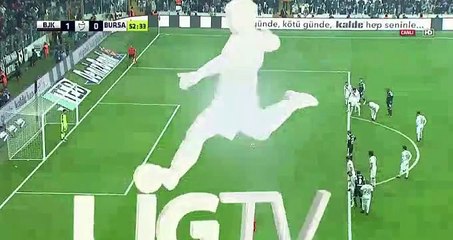 Tosun C. (Penalty) Goal - Besiktas	1-0	Bursaspor 10.12.2016