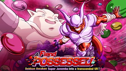 A FIEND POSSESSED! Super Janemba 40 Stamina BOSS RACE! Dragon Ball Z Dokkan Battle!