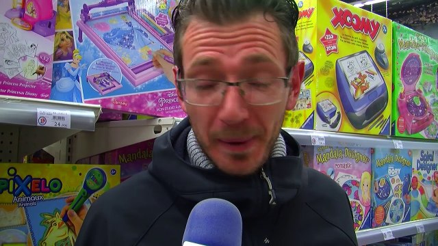 D!CI TV : Les rayons jouets du Leclerc de Gap pris d'assaut à deux semaines de Noël