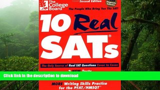 Hardcover 10 Real SATs, Second Edition