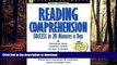 Pre Order Reading Comprehension Success (Skill Builders (Learningexpress)) Full Book