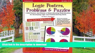 Pre Order Logic Posters, Problems   Puzzles (Grades 3-6)