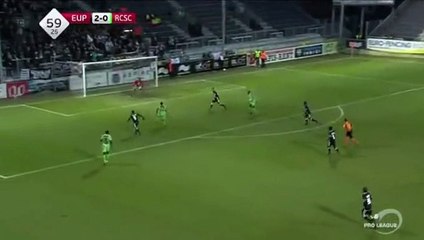 Mamadou Fall Goal - Eupen 2-2 Charleroi 10.12.2016