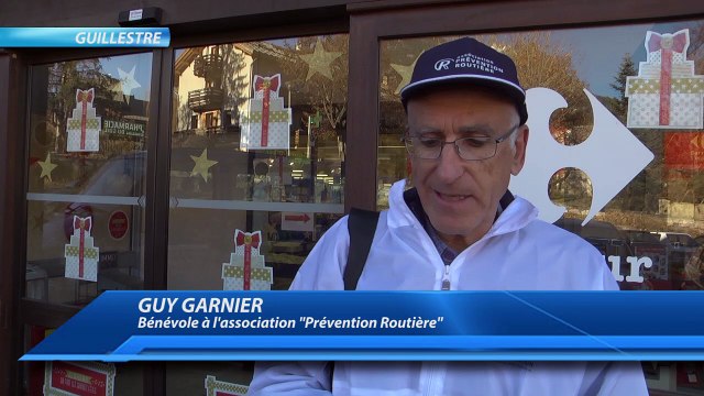 Hautes-Alpes : Mon réveillon mode d'emploi sensibilise les guillestrins à la sécurité routière