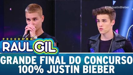 Grande final do Concurso 100% Justin Bieber