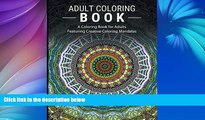 Pre Order Adult Coloring Books Stress Relieving: A Coloring Book for Adults Featuring Creative