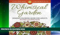 Audiobook Whimsical Garden Designs Coloring Book For Adults - Relaxing Coloring Pages (Garden