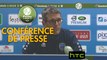 Conférence de presse ESTAC Troyes - AJ Auxerre (1-1) : Jean-Louis GARCIA (ESTAC) - Cédric DAURY (AJA) - 2016/2017