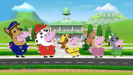 Masha And Dora Dinosaur Paw Patrol 6 Funny Story Finger Family Nursery Rhymes #LoyDu