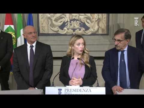 Roma - Rappresentanza del Gruppo parlamentare Fratelli d’Italia – Alleanza Nazionale (09.12.16)