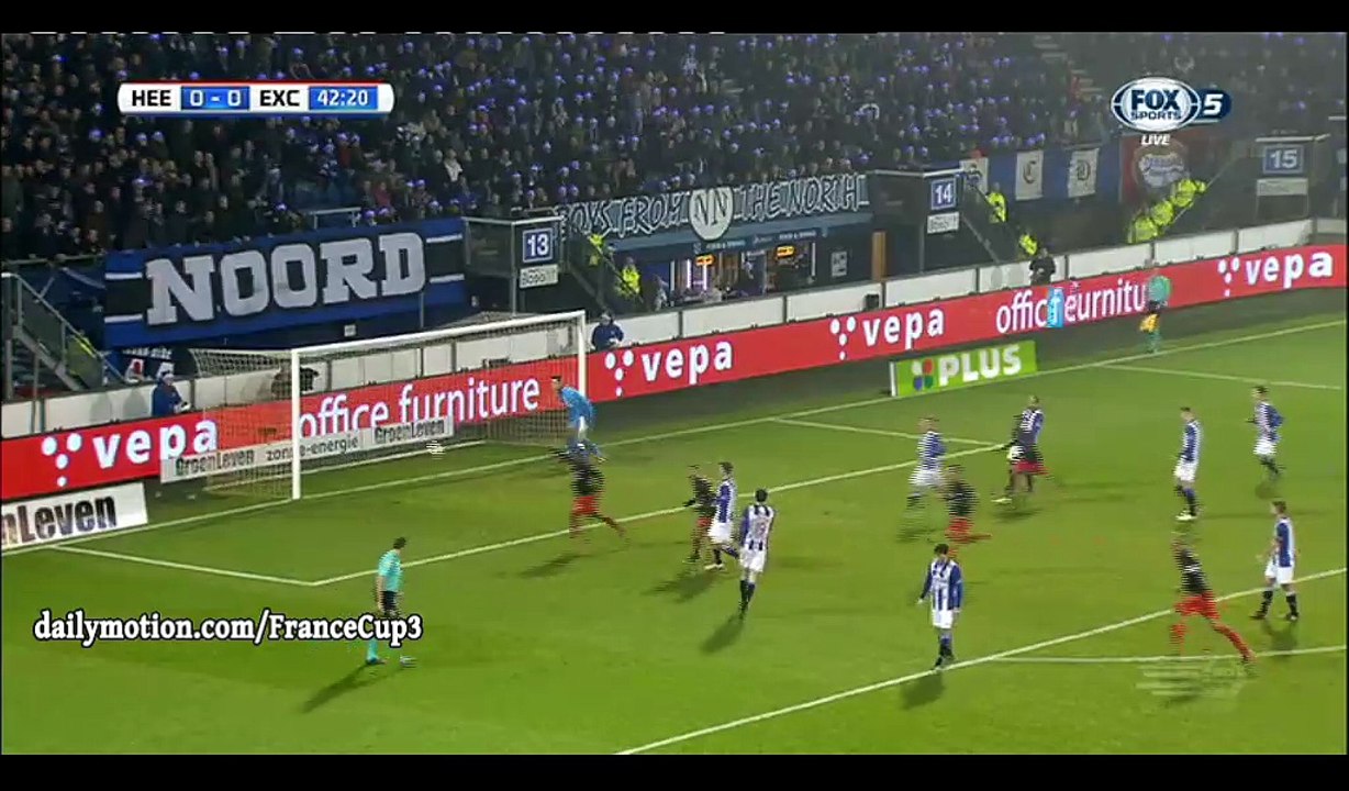 Nigel Hasselbaink Goal HD - Heerenveen 0-1 Excelsior - 10.12.2016