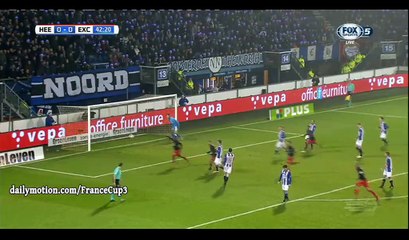 Nigel Hasselbaink Goal HD - Heerenveen 0-1 Excelsior - 10.12.2016