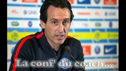 Conférence de presse Unai Emery avant PSGOGCN