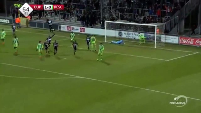 Eupen - Sporting Charleroi 2-2. ALL GOALS. Jupiler League 10⁄12⁄2016