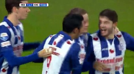 Larsson GOAL (1:1) SC Heerenveen - Excelsior